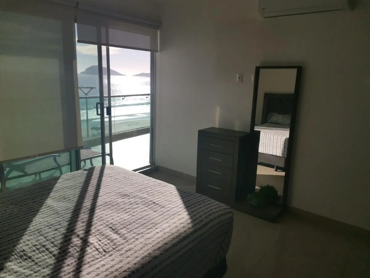 Hermoso Y Moderno Departamento Frente Al Malecon Con Preciosa Vista Al Mar Mazatlán 0*,